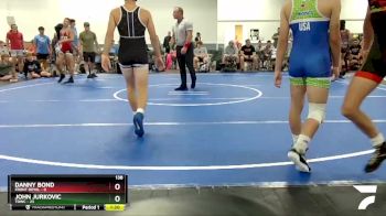 138 lbs Round 4 (6 Team) - John Jurkovic, TDWC vs Danny Bond, Front Royal