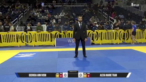 Alexa Marie Tran vs Georgia Ann Ivsin 2025 Pan IBJJF Jiu-Jitsu No-Gi Championship