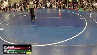 100 lbs Quarterfinal - Dixon Parry, Star Valley Wrestling Club vs Lincoln Schwettman, Badlands Elite