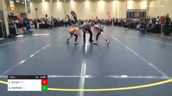 70 lbs Prelims - Joey Synan, North Allegheny vs Sawyer Wolfkiel, Titusville