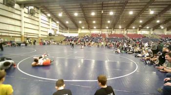 110 lbs Finals (2 Team) - Ian Avalos, Idaho 1 vs Hunter Meredith, Black Fox Wrestling