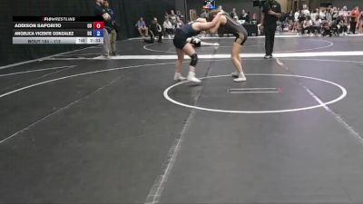 117 lbs 3rd Place Match - Addison Saporito, Ottawa University vs Angelica Vicente Gonzalez, Doane