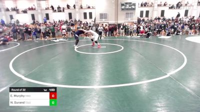 190 lbs Round Of 32 - Eamon Murphy, Hingham vs Noah Durand, Tollgate