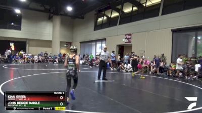 85 lbs Round 3 (6 Team) - John Reggie Daigle, Predator WC vs Kian Green, Morris Fitness #2