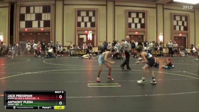 78 lbs Round 3 (6 Team) - Jack Pressman, American MMA & Wrestling vs Anthony Plesh, SVRWC Red