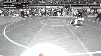 100 lbs Consi Of 8 #1 - Apollo Alvarez, Hanover Park vs Kingston Walsh, Shore Thing