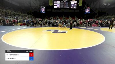 130 lbs Rnd Of 16 - Riley Hanrahan, WI vs Britney Rueb, SD