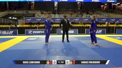 Candace Lynn McNerny vs Rachel LeAnn Durkin 2026 Pan Jiu Jitsu IBJJF Championship
