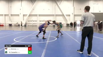 174 lbs Consi Of 4 - Jared Simma, Northern Iowa vs Brevin Cassella, Binghamton