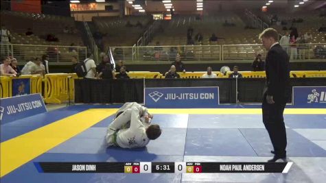 Noah Paul Andersen vs Jason Dinh 2025 Pan Jiu Jitsu IBJJF Championship