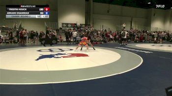 U15 GR - 57 lbs Champ. Round 2 - Trestin Houck, Lions Den Wrestling Club vs Arkadii Oganisian, California