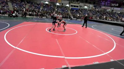 95 lbs Round Of 32 - Talon Flowers, Wrecking Crew vs Jett Harris, Severance MS