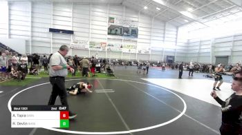 62 lbs Quarterfinal - Andres Tapia, Garage Crew vs Ryder Devlin, Shootbox WC