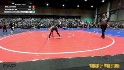 70 lbs Consi Of 8 #1 - Emiliano Cid, Toss Em Up vs Mason Fuchs, Merrill MS