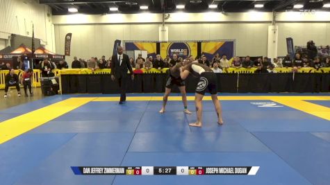 Joseph Michael Dugan vs Dan Jeffrey Zimmerman 2024 World IBJJF Jiu-Jitsu No-Gi Championship