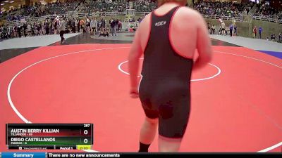 287 lbs Round 2 (4 Team) - Sam Lommen, Tillamook vs Isaiah Boise-leclaire, Madras