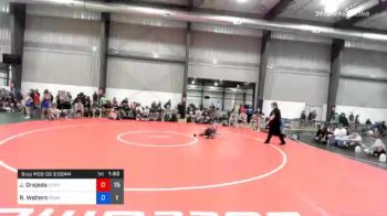 43 kg Consolation - Jesse Grajeda, Wyoming Valley RTC Blue vs Ryland Walters, Poway Elite