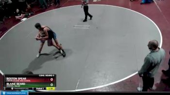 126 lbs Cons. Round 3 - Blaine Beard, Central Valley vs Boston Spear, Coeur D`Alene High School