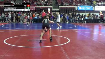 88 lbs Cons. Round 3 - Mason Taft, Mt. Spokane vs Holden Fleury, Project Wrestling
