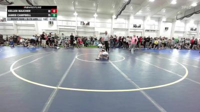 S-75 lbs Consi Of 8 #1 - Kellen Majcher, MI vs James Campbell, PA