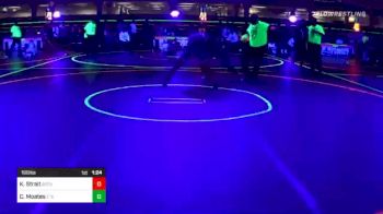 160 lbs Semifinal - Kolten Strait, Bear Cave vs Claude Moates, F-5 Grappling