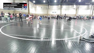 138 lbs Semifinal - Matthew Hoenshell, N/A vs Andrew Taylor, Eagles Wrestling Club