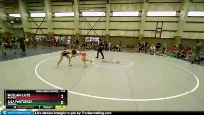 110 lbs Semifinal - Noelani Lutz, Nevada vs Lisa Pastoriza, Arizona