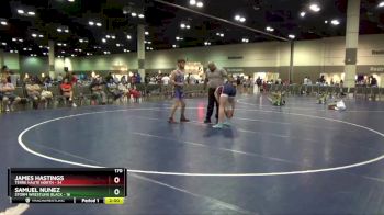 170 lbs Round 1 (10 Team) - James Hastings, Terre Haute North vs Samuel Nunez, Storm Wrestling Black