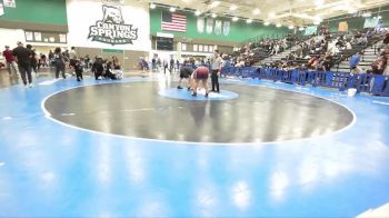 215 lbs Quarterfinal - Eli Gould, Canyon Springs vs Dominick Arredondo, West Valley