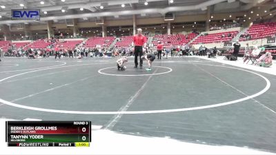 60 lbs Round 3 - Tanynn Yoder, Hillsboro vs Berkleigh Grollmes, Ogden`s Outlaws