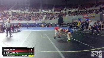 D3-126 lbs Semifinal - Racer Uhler, Mingus Union vs Shevy Landis-Ku, Poston Butte