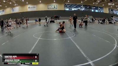 84 lbs Round 5 (6 Team) - Sawyer Akel, Kardiac Kidz vs Jeremiah Payne, CP Wrestling Academy