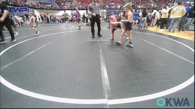 55 lbs Semifinal - Easton Lee, Red Ryder Wrestling Club vs Weston Pulliam, Skiatook Youth Wrestling