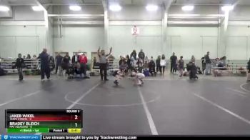 52 lbs Round 3 (8 Team) - Bradey Bleich, Mat Assassins vs Jakeb Wikel, Terps Xtreme