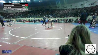 128 lbs Round Of 64 - Jason Postma, Wagoner vs Zane Hale, Lone Grove