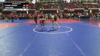 137 lbs Cons. Round 5 - Aiden Rudie, Team Champs vs Rykken LaForest, Darkhorse Wrestling Club
