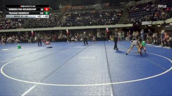 80 lbs Quarterfinal - Teagan Heinrich, American Outlaws Wrestling vs Emberlynn Neuendorf, Immortal Athletics WC