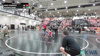 55 lbs Rr Rnd 2 - Brody Steeprock, Bartlesville Wrestling Club vs Elisabeth Greer, Heat
