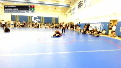 175 lbs Champ. Round 3 - Riken Ramos, Sunny Hills vs Jackson Sierra, Team Thunder