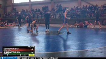 115-122 lbs Round 2 - Calloway Vaughn, Sheridan vs Jeffrey Valadez, Clear Creek