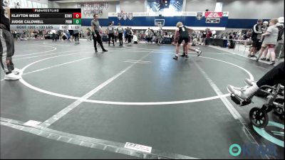130 lbs Rr Rnd 1 - Klayton Meek, D3 Wrestling Cluib vs Judge Caldwell, Prime Wrestling