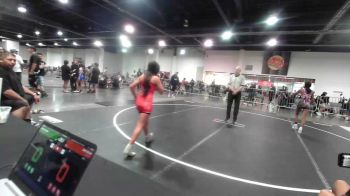 88 lbs Semifinal - Khloe Cruz, Hotsots vs Anaya Patacsil, Mat Demon WC