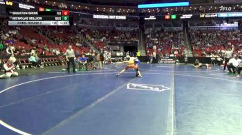 3A-113 lbs Cons. Round 2 - Nicholas Million, Marshalltown vs Braxton Brink, Prairie, Cedar Rapids