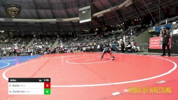 80 lbs Quarterfinal - Gavin Boller, Michigan MatCats vs Ausome Guillermo, CVBJJ