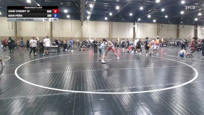 165 lbs Consolation - John Cheney IV, Sons Of Thunder, FL vs Gian Peña, Birdhouse Wrestling Club
