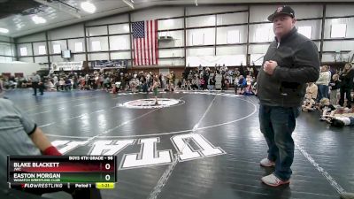 98 lbs Quarterfinal - Blake Blackett, JWC vs Easton Morgan, Wasatch Wrestling Club