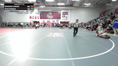 157 lbs Semifinal - Brandon Cannon, Ohio State vs Ryan Burgos, Edinboro