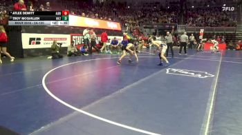 2A-120 lbs Cons. Round 5 - Troy McQuillen, Wilton vs Atlee Dewitt, Alburnett