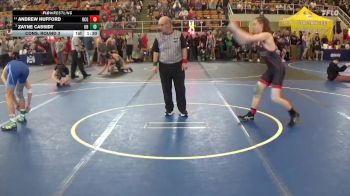 122 lbs Cons. Round 3 - Andrew Hufford, Ohio Crazy Goats vs Zayne Cassidy, Olentangy Berlin