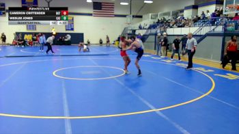 149 lbs Quarterfinal - Cameron Crittenden, Northern Oklahoma College-Tonkawa vs Weslee Jones, Carl Albert State